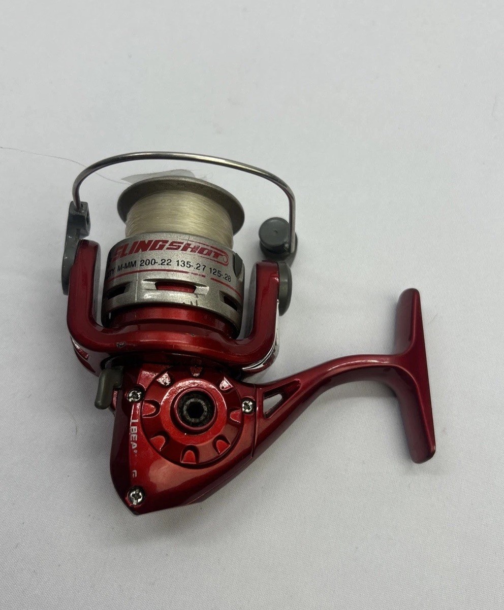 Zebco Slingshot Spinning Fishing Reel Red 1 Bearing