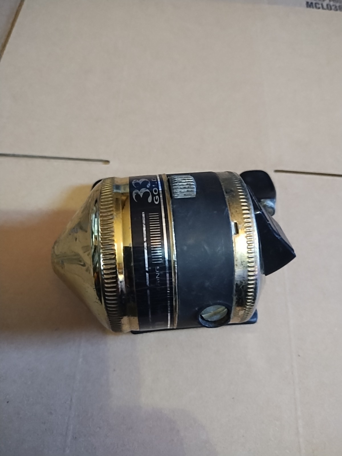 Zebco 33 Gold Fishing Reel Freshwater Crappie Bass Catfish Metal Ball Bearing
