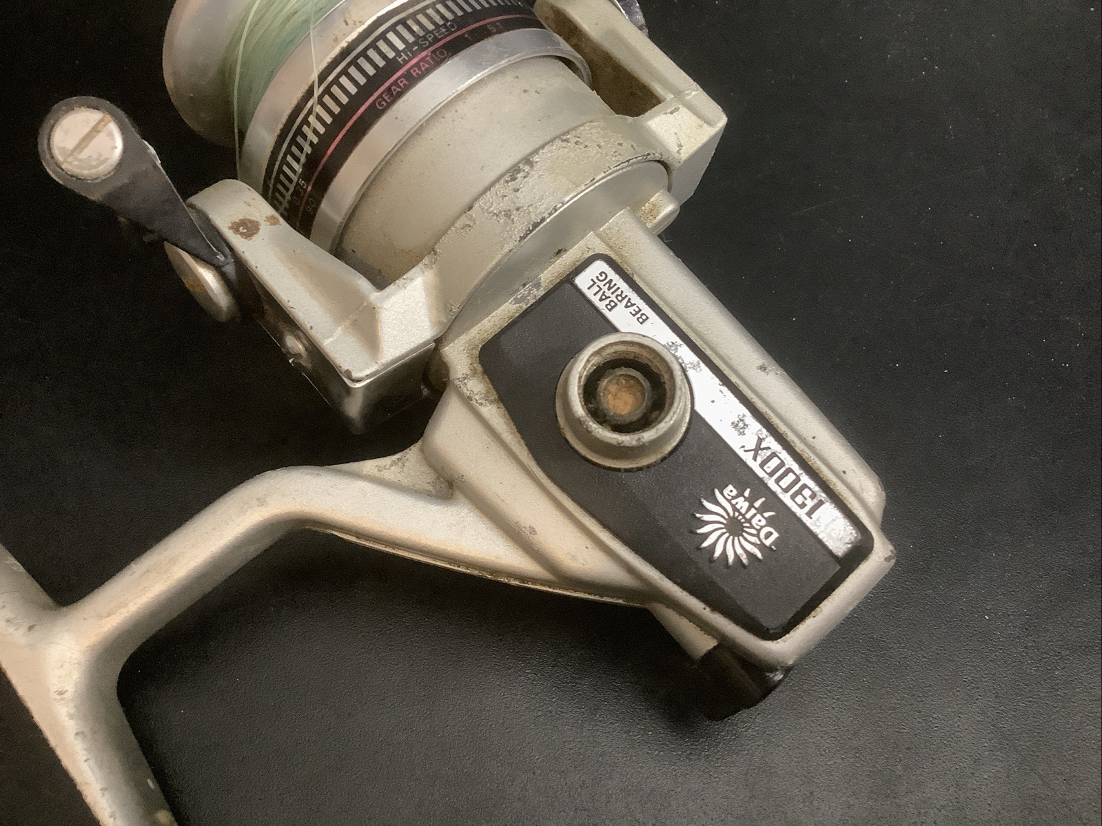 Vintage Daiwa 1300X Ball Bearing Spinning Reel Japan No Handle PARTS REPAIR