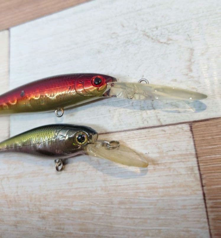 Lucky Craft Baby Shad 60SP Stacey 80 Minnow Lure Used