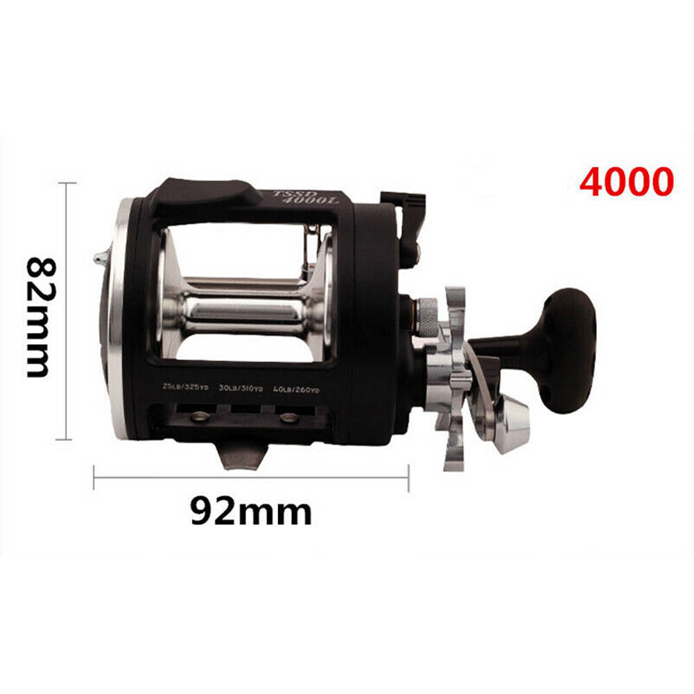 NEW Trolling Fishing Reel Saltwater Right Hand Sea Bait Casting Fishing Reels
