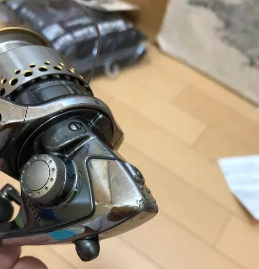 SHIMANO 01 STELLA AR2000 Spinning Reel Extremely Rare Good Cond From JAPAN F/S