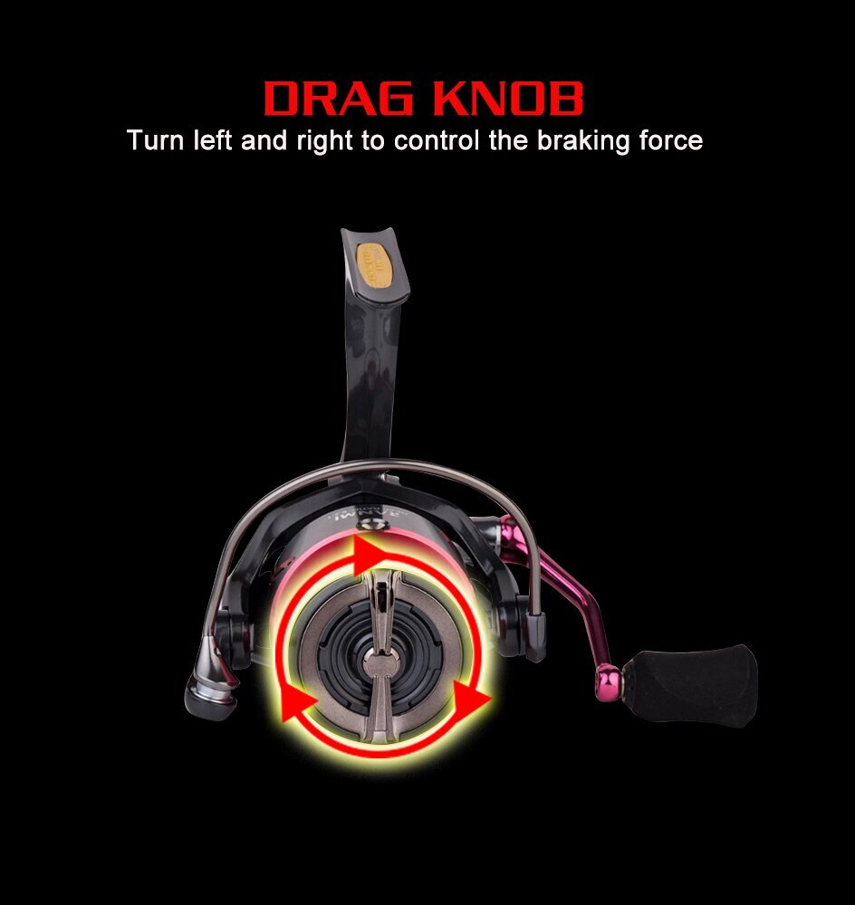 Ryobi Aotaka XP Spinning Fishing Reel 6/1BB 6.2:1Ratio 9kg Max Drag Fishing Reel