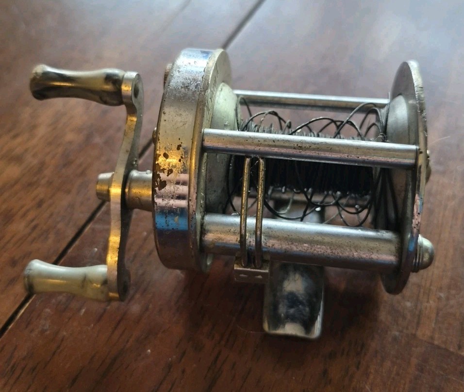 Bronson Mohawk Fishing Baitcast Reel Engraved