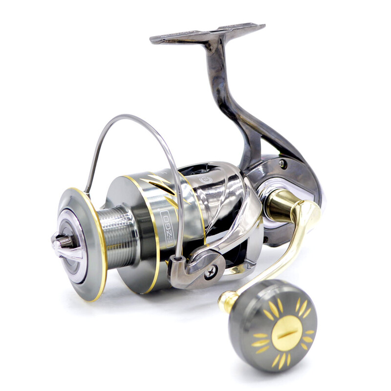 Great for Saltwater Fishing Metal Body Over 20kg Powerful Drag Sea Spinning Reel