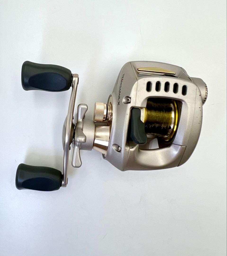 Daiwa Team Daiwa-X 105HL Left Baitcasting Reel Used Smooth Operation