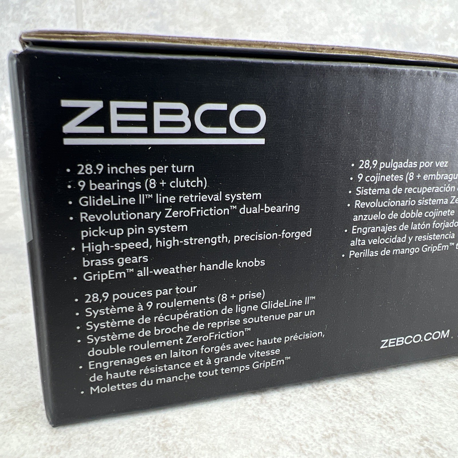 Zebco Bullet Fishing Reel, 9 BB, ZB20 , 8+ Clutch – Brand New!