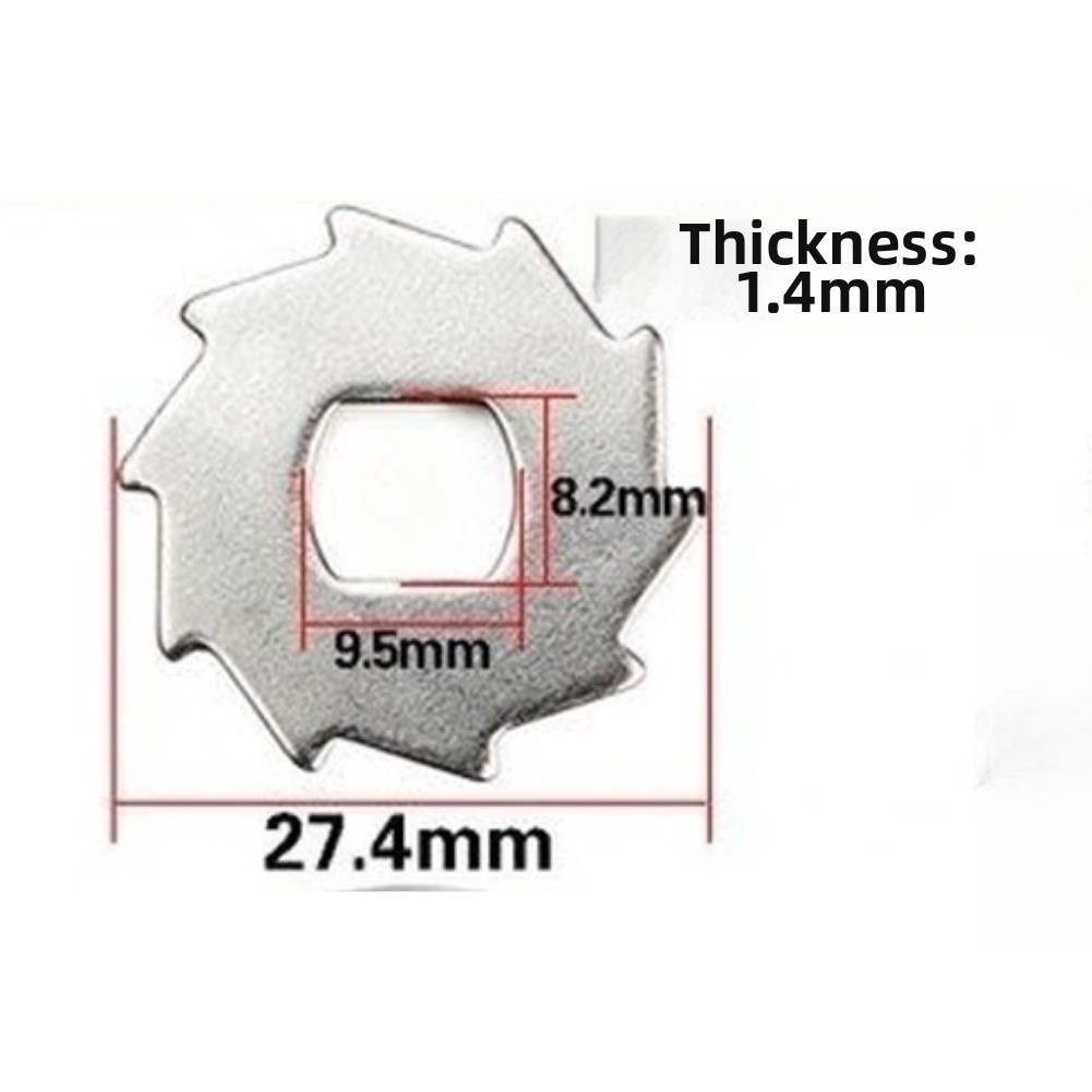 For ABU Garcia B3 P3 B4 P4 B5 P5 B6 P6 Press Board Gear Teeth 27.4 mm x 1.4 mm