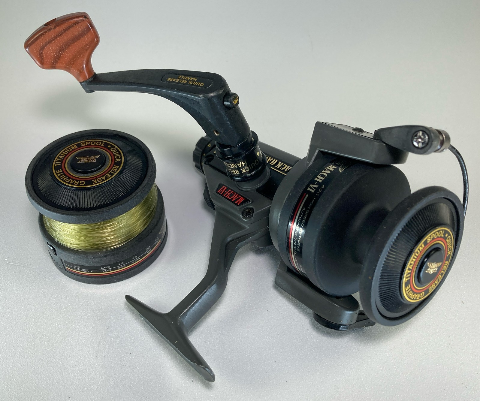 Blackhawk Mach VI Spinning Reel +1 Extra Spool