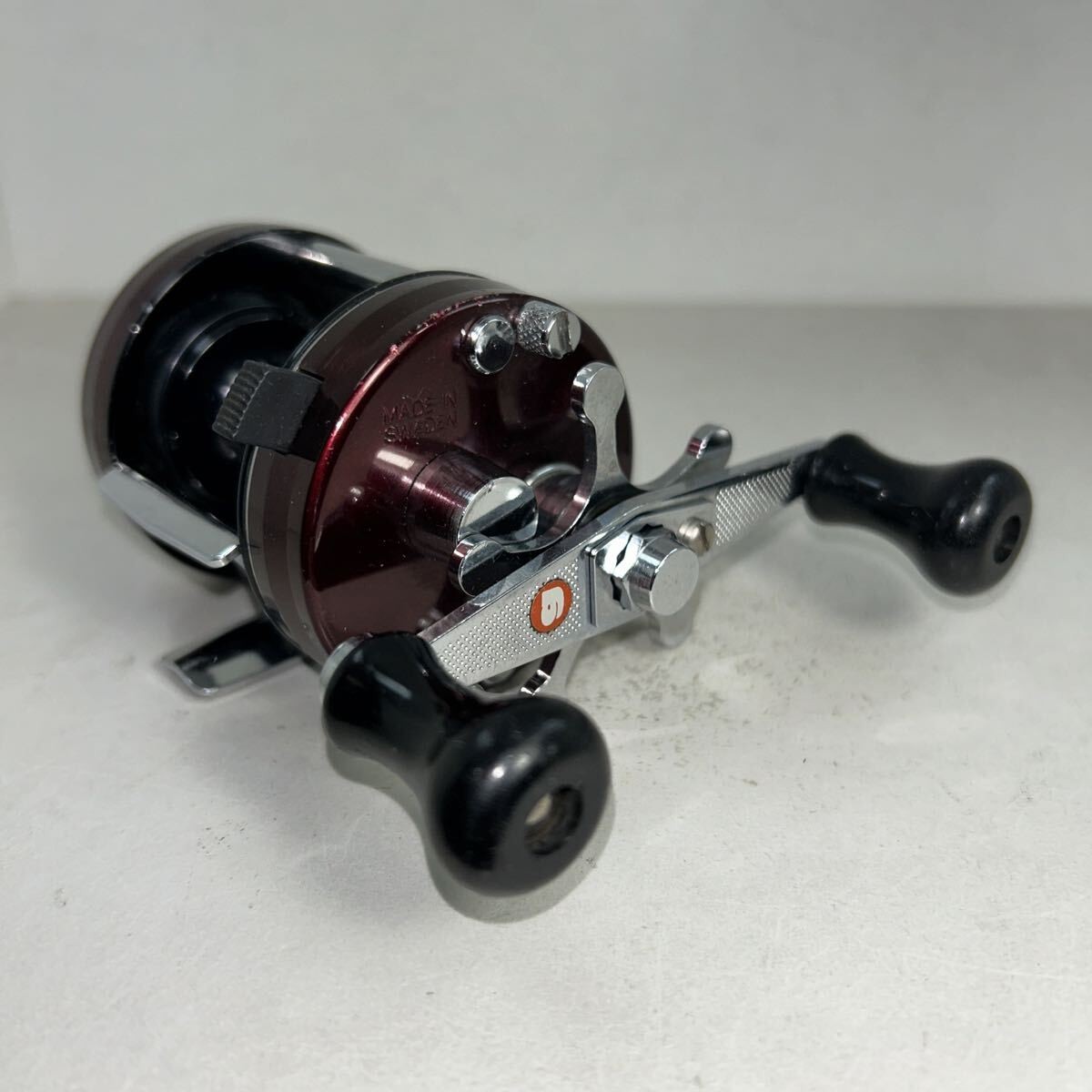Abu Garcia Ambassador 2500C Burgundy Japan Fishing Reel for Area Trout Top