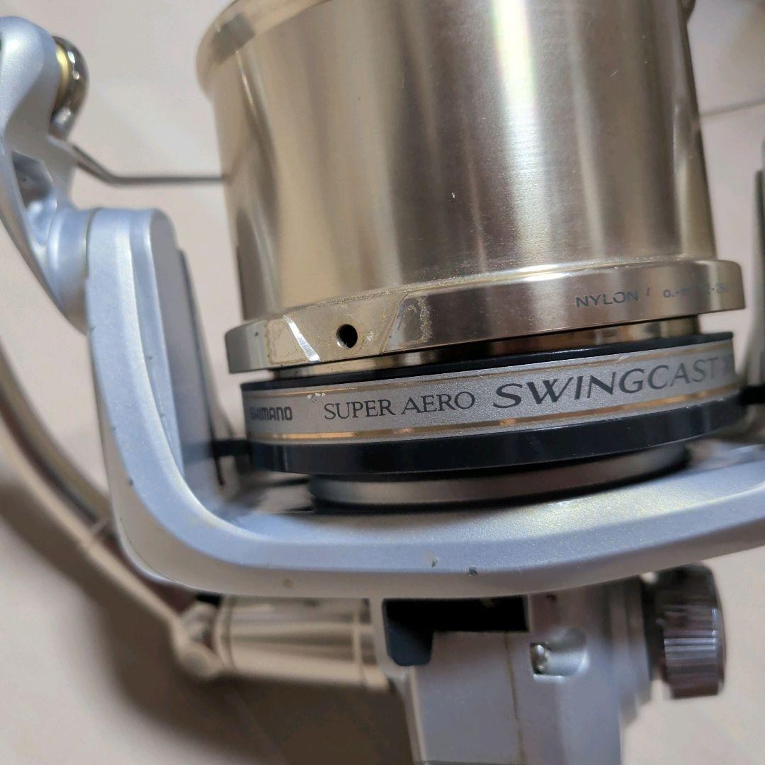 Shimano Super Aero Swing Cast XT 1.5 Spin Reel Used Line Hook Missing