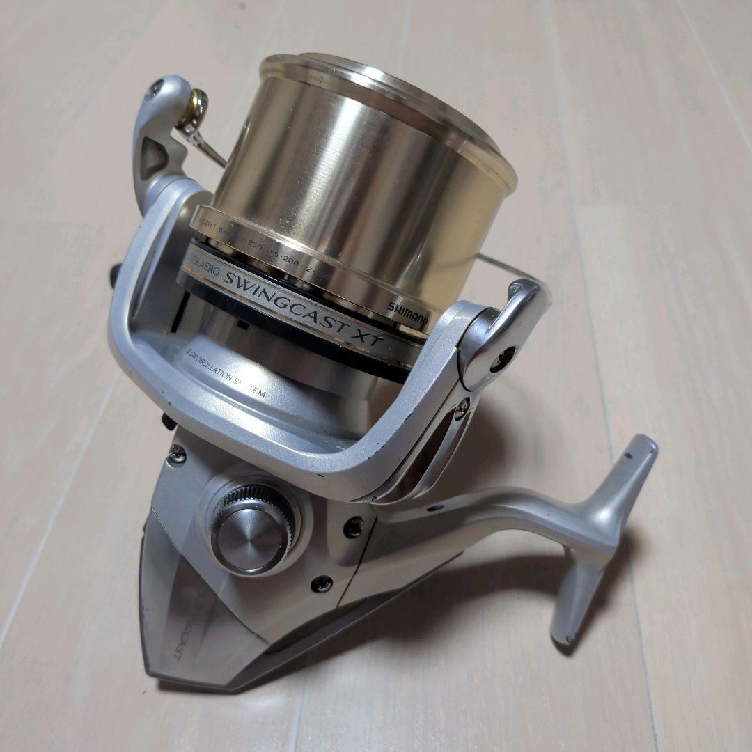 Shimano Super Aero Swing Cast XT 1.5 Spin Reel Used Line Hook Missing
