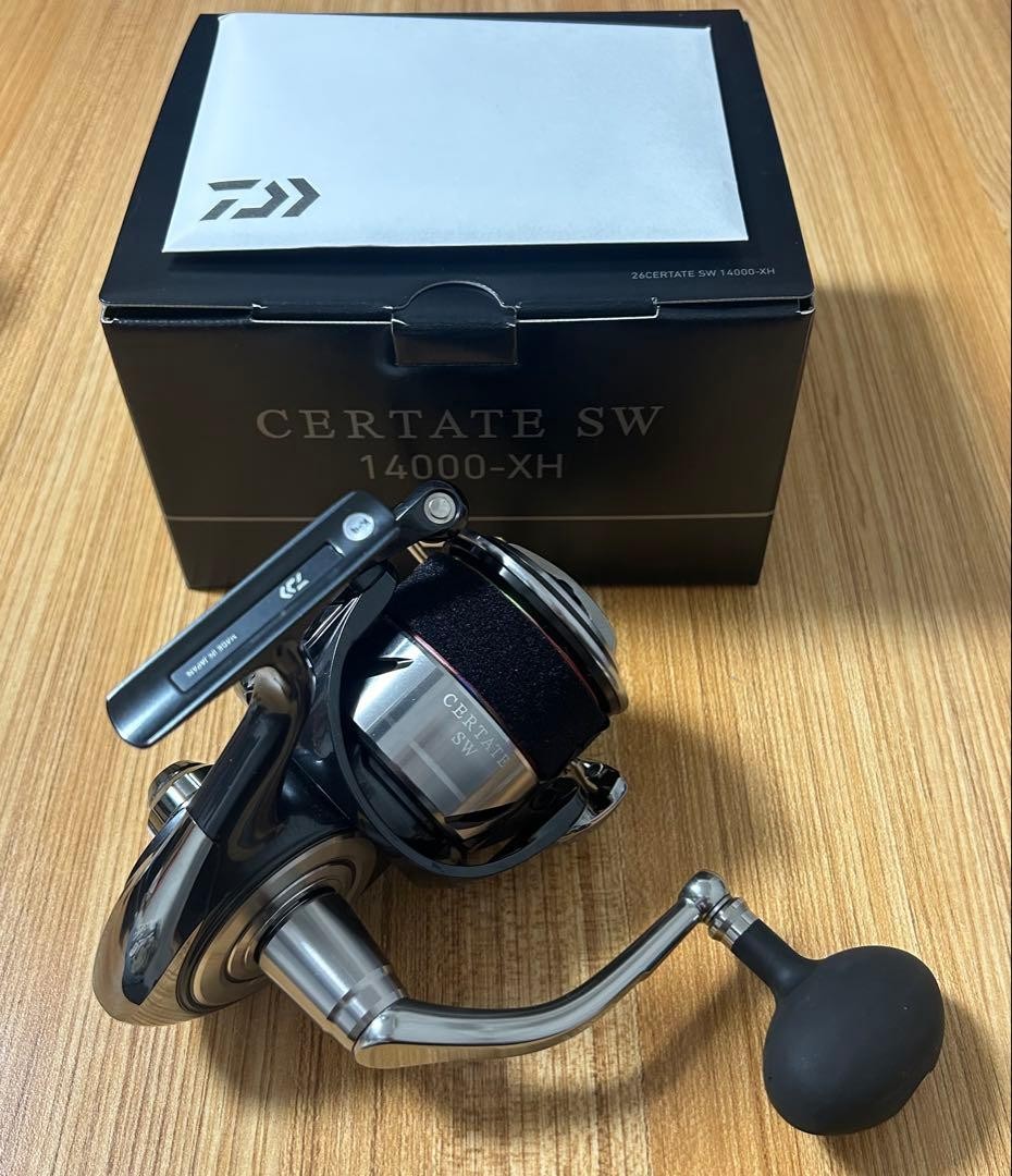 Daiwa 26 Certate SW 14000XH with odds port 748210