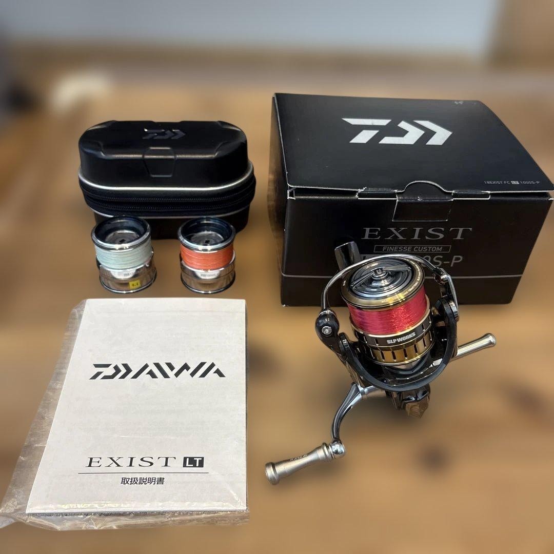 Daiwa Exist LT1000S-P Spinning Reel with Spare Spools ZPI Custom Fishing Gear