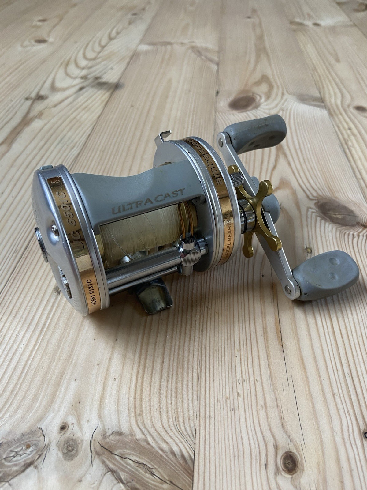 Abu Ambassador 6501c Ultra Cast Fishing Reel Sweden Multiplier Sea Fishing