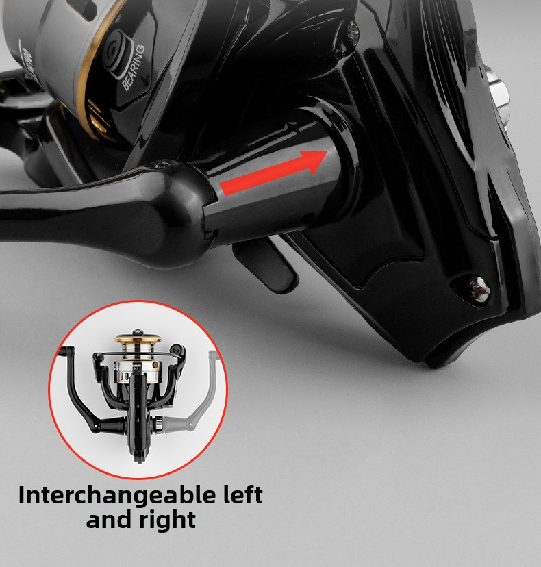 Precision CNC Metal Fishing Reel with 10KG Max Drag and Zinc Gear Plate