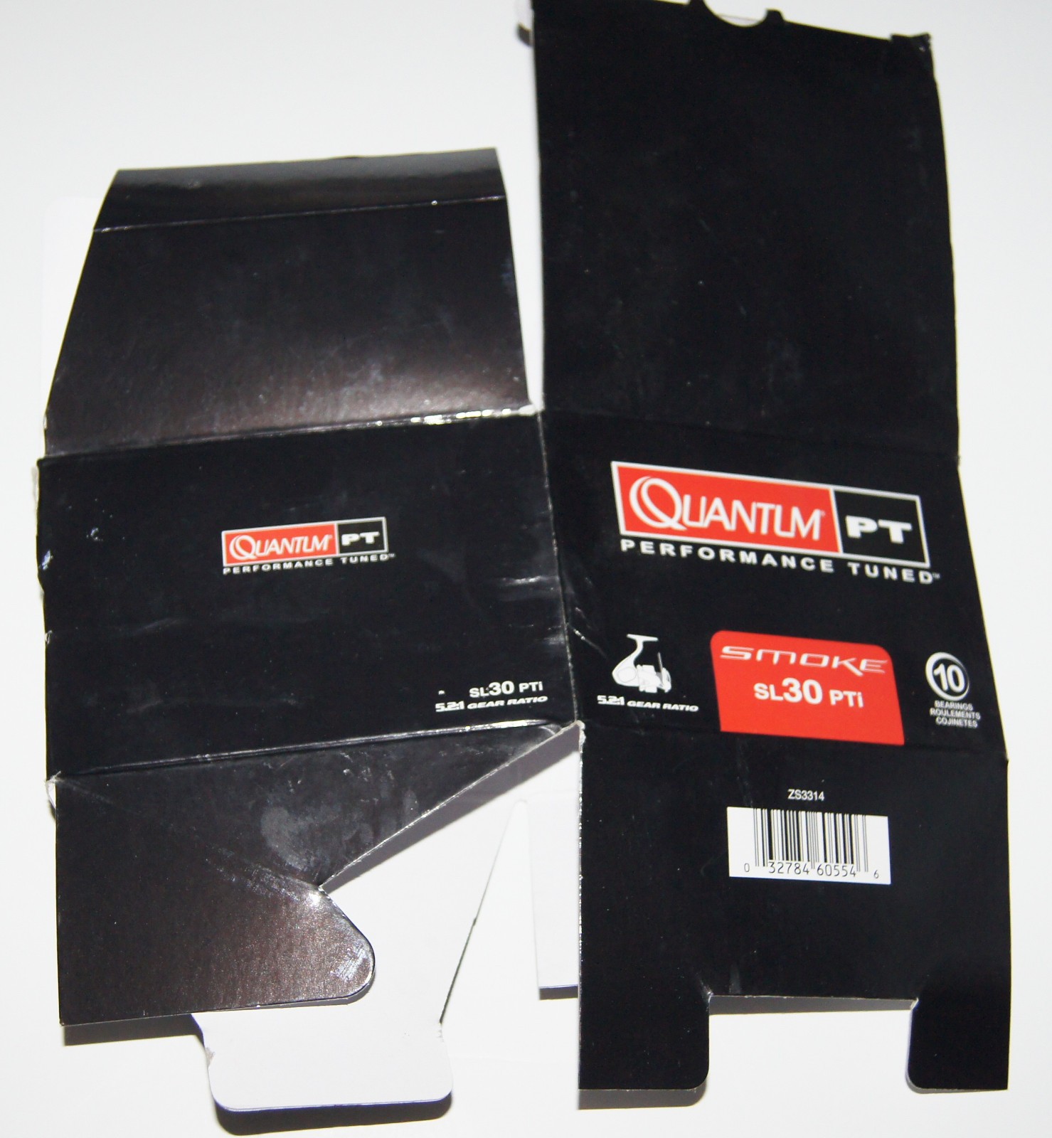 QUANTUM SMOKE SL25PTI/SL30PTI OEM MANUALS & BOX (FOLDED)