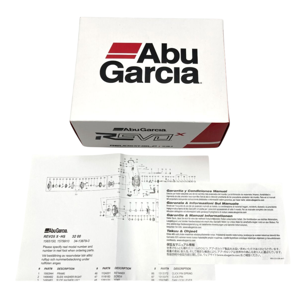 Abu Garcia REVO5 XHSLP Baitcasting Reel (with box) So