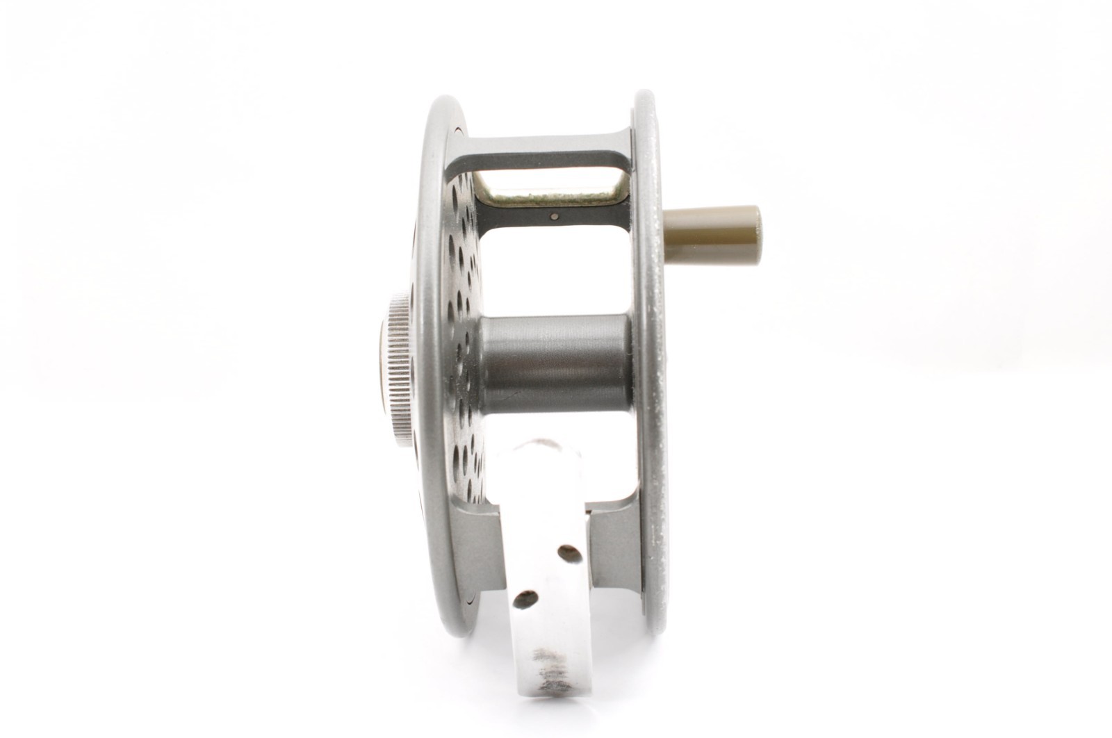 Hardy J.L.H. Salmon 101mm 41mm Line #8-9 Silver Used Fly Reel Fishing Japan