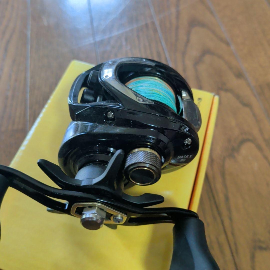 Daiwa Bass X X80SHL Baitcasting Reel Left Hand