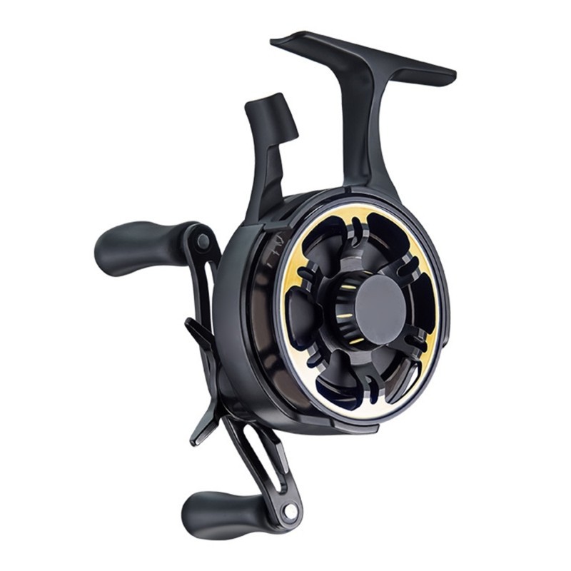 Rotating Ice Fishing Reels 3+1BB Fishing Wheel Winter Fishing Raft Reels