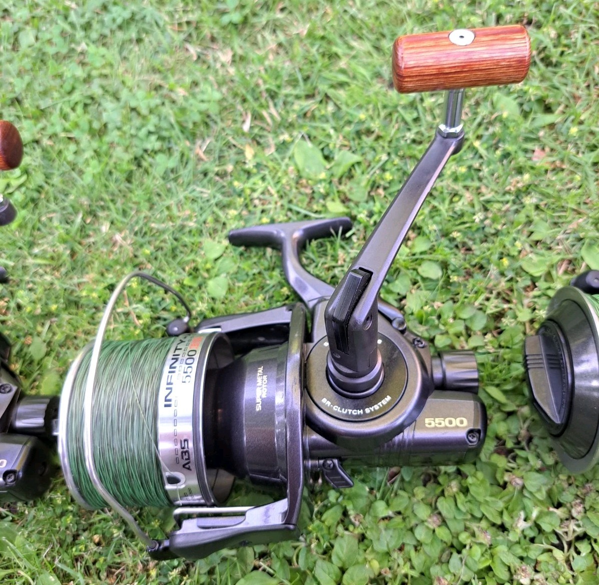4 × Daiwa Infinity-X 5500 BR Carp Reels Fishing Reels Big Pit MADE IN JAPAN EXCELLENT