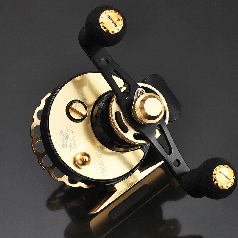 Flying Reel Metal Front Reel Gear Ratio 2:1 Ball Bearings 10+1 Automatic Cable