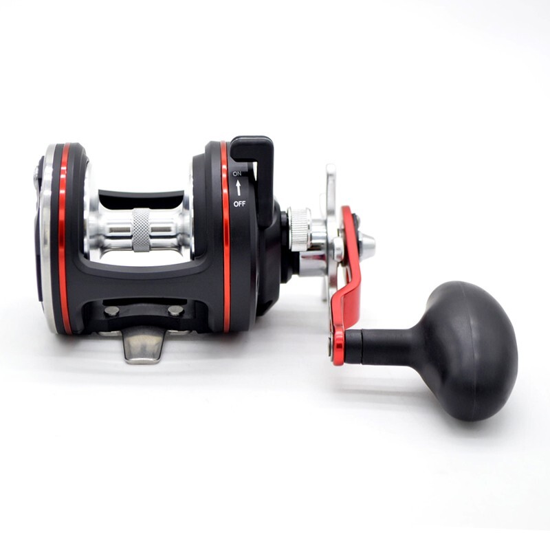 Conventional Star Drag Fishing Reel 6.2:1 Magnet-Controlled Casting System RH/LH