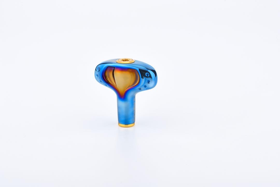 Gomexus All Titanium Knob ZG-T Masataka Yukawa Collaboration Titanium Gold