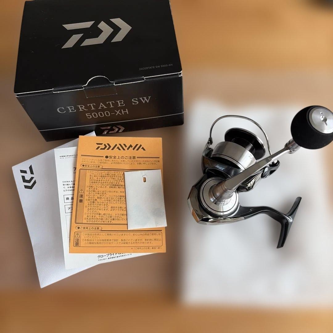 DAIWA Certate SW 5000-XH 24 Spinning Reel Used JDM Japan