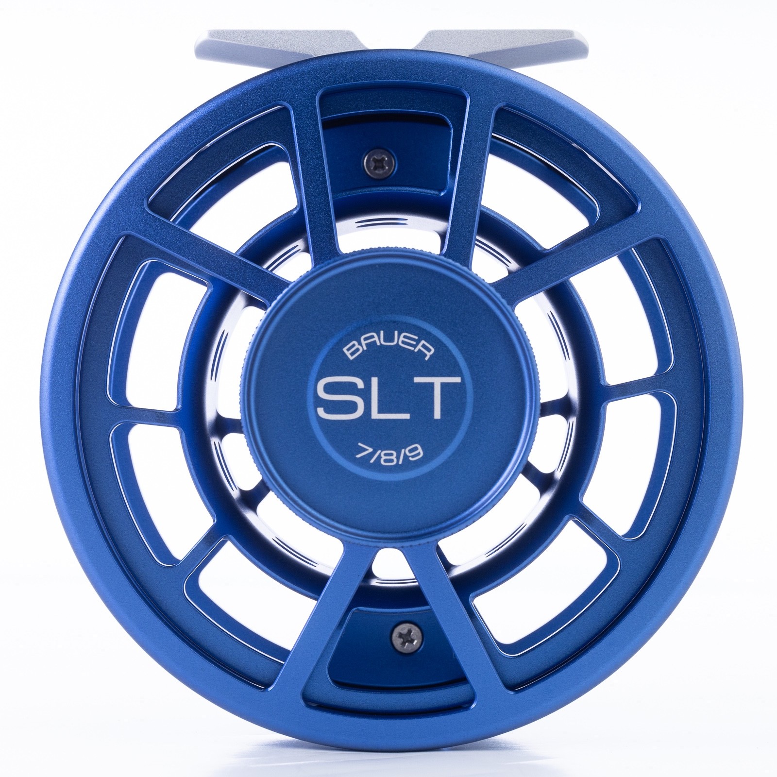 Bauer SLT 7/8/9 Fly Reel – Blue/Silver – Free Line – Free 2 Day Shipping
