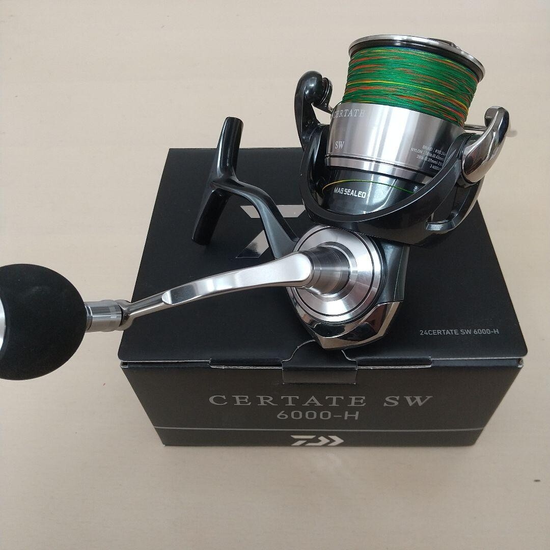 Daiwa CERTATE 24 SW 6000-H Used From Japan