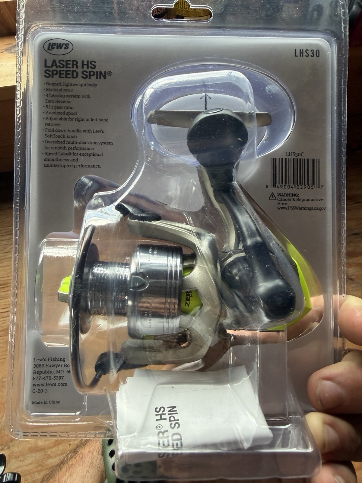 Lews Laser Hs Speed Spin