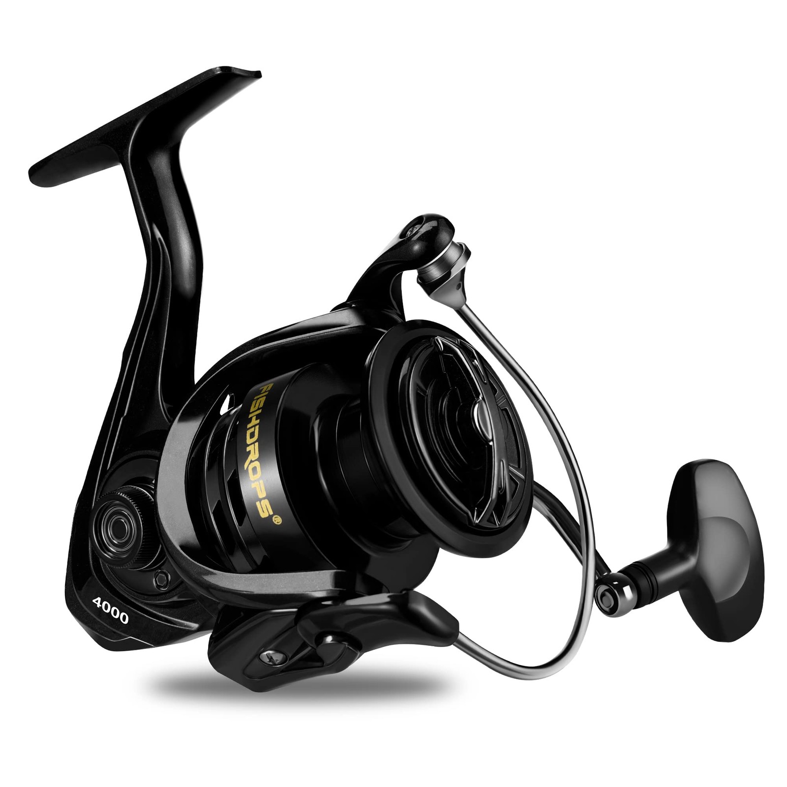 Spinning Fishing Reel 7.5 oz Ultralight 5.51 Gear Ratio Aluminum Spool Reel