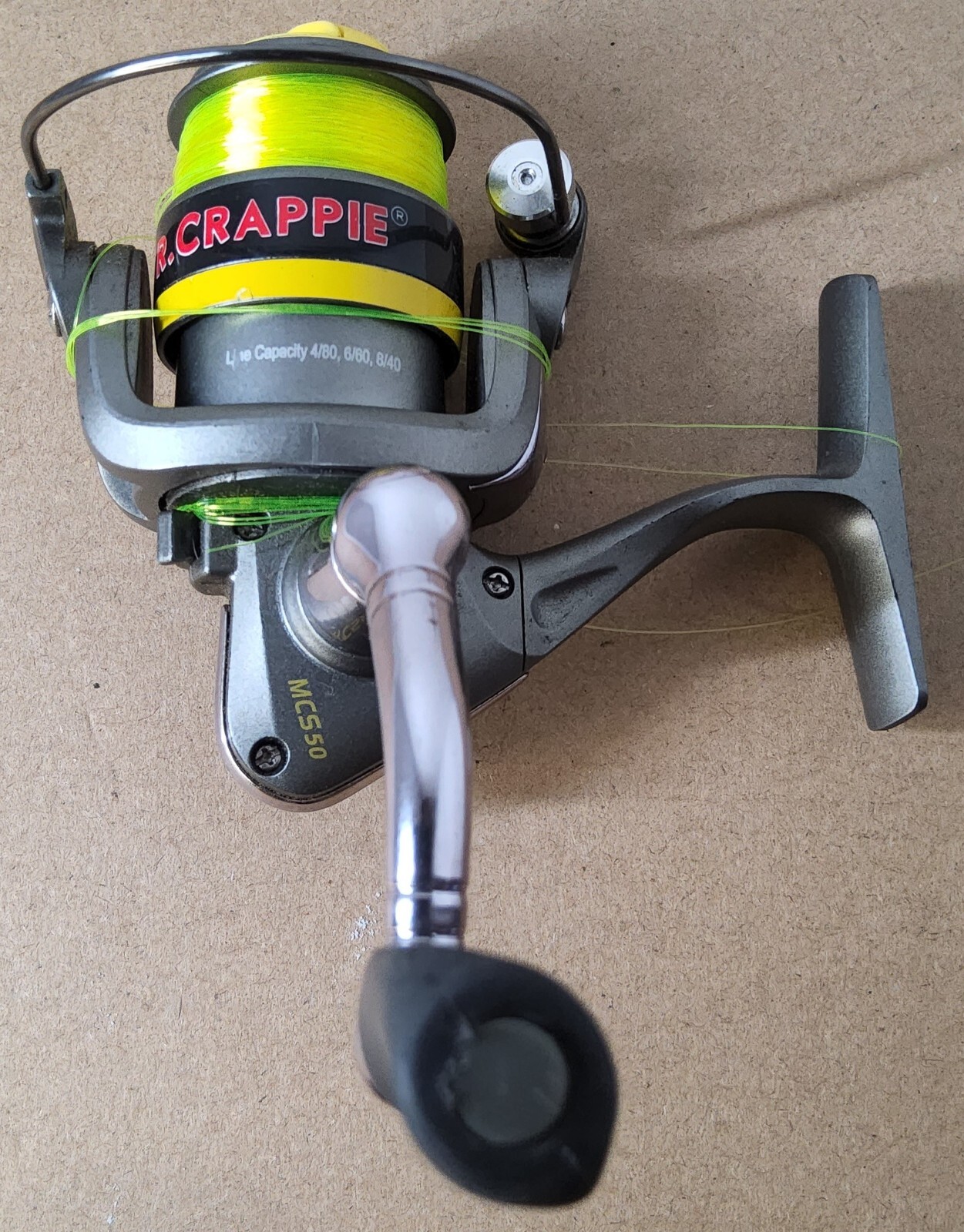 LEW’S MCS50 MR CRAPPIE SLAB SHAKER SPINNING REEL