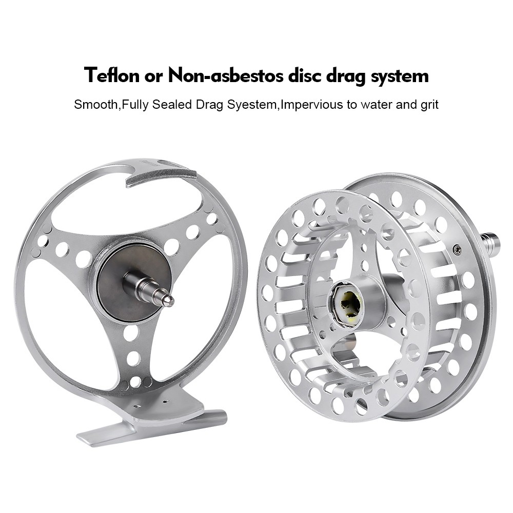 Full Metal Fly Fishing Reel Aluminum Alloy Body Reel With Machined 3/4 5/6 BBXA