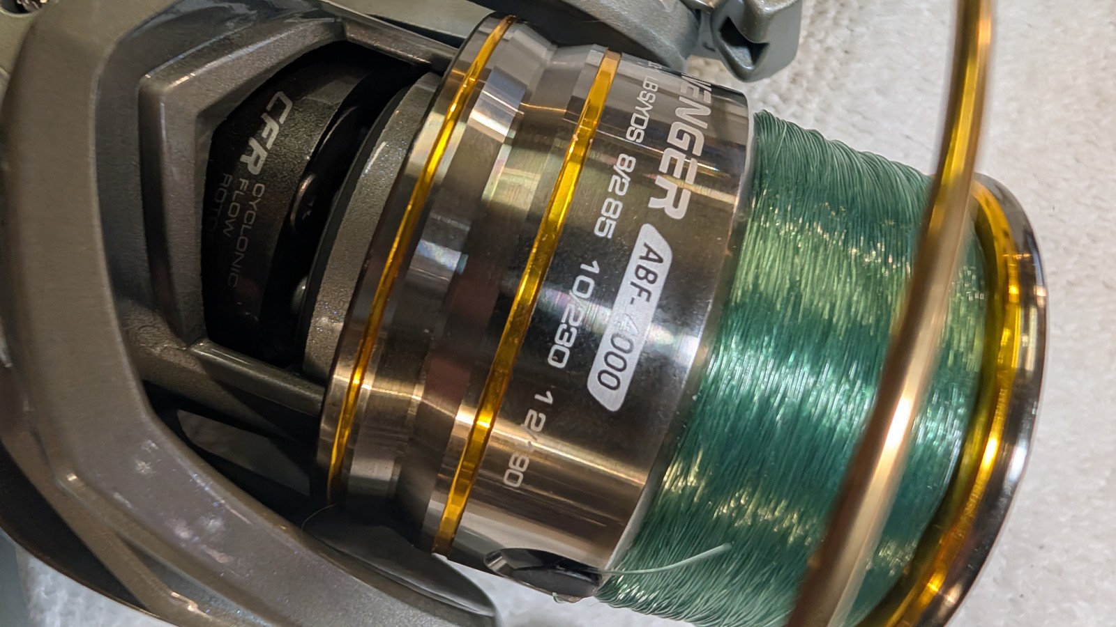 Okuma Avenger ABF-4000 Baitfeeder. 7 Ball Bearings. Brand New-Perfect Condition!