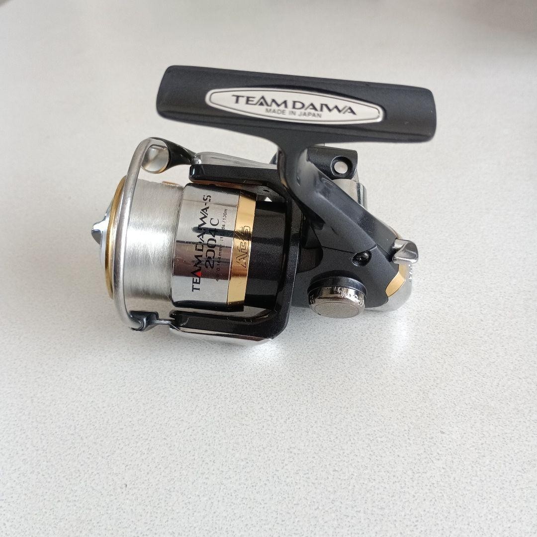 Team Daiwa-S 2004C Spinning Reel ABS Spool Japan Vintage
