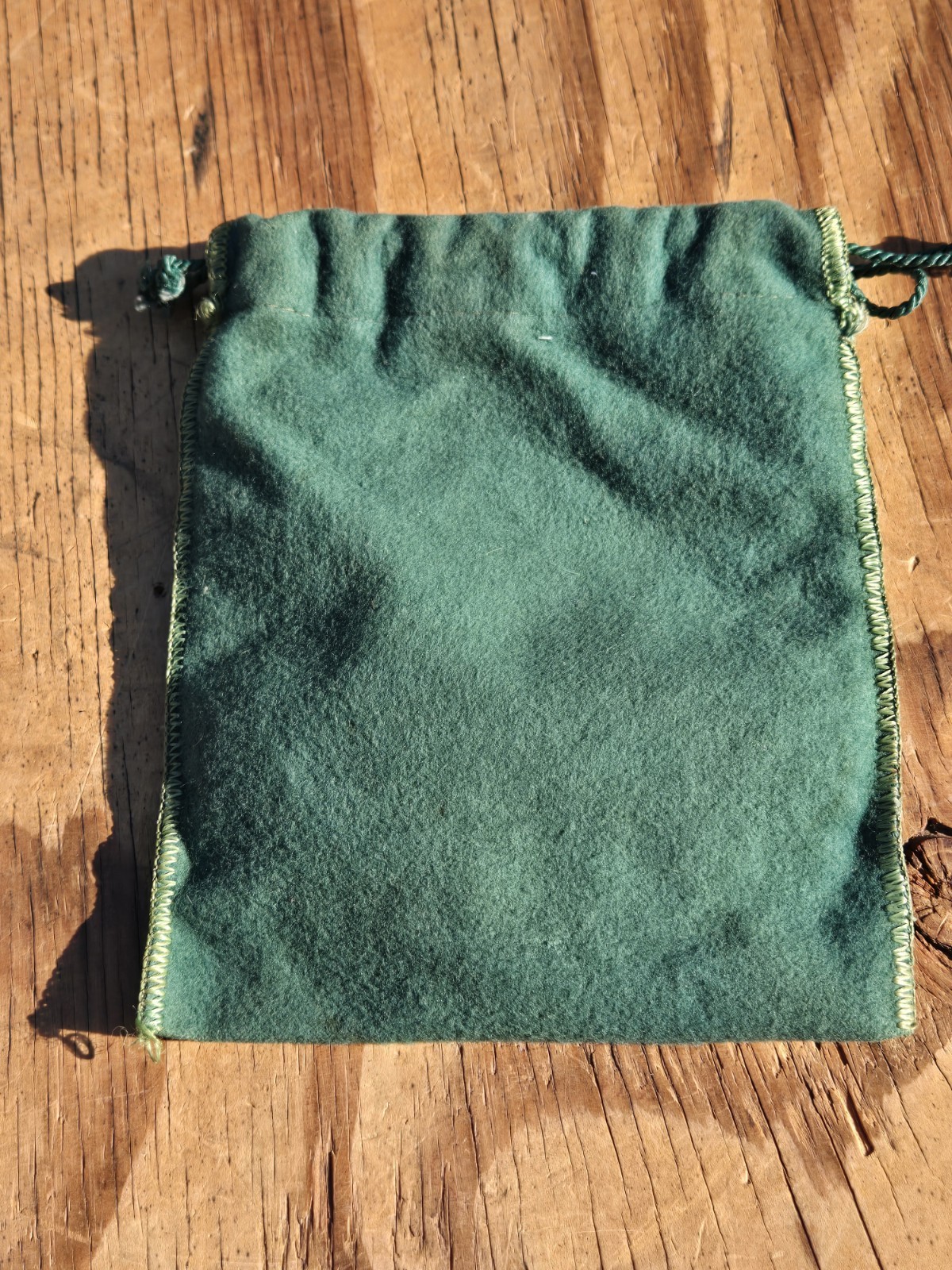 Vintage ORVIS Fly Fishing Reel Spool Reel Draw String Green Bag & Zipper Case