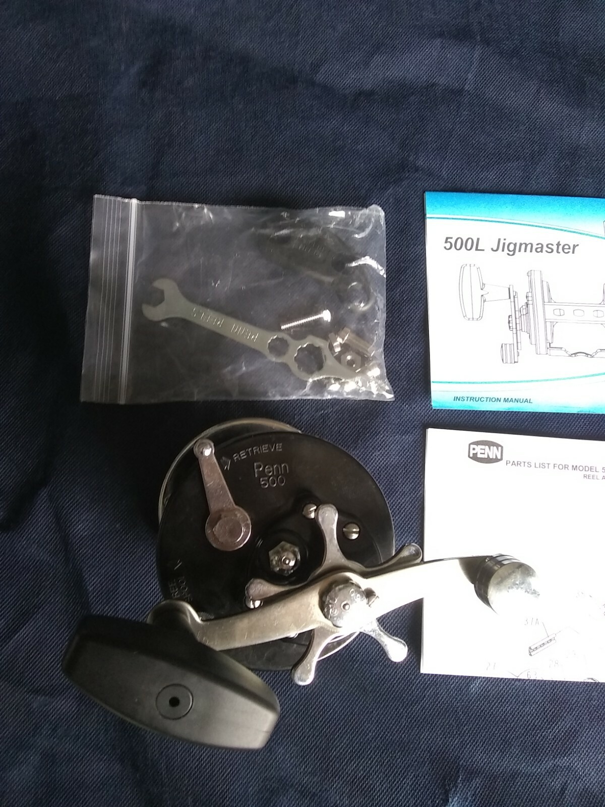 NIB PENN JIGMASTER 500 L