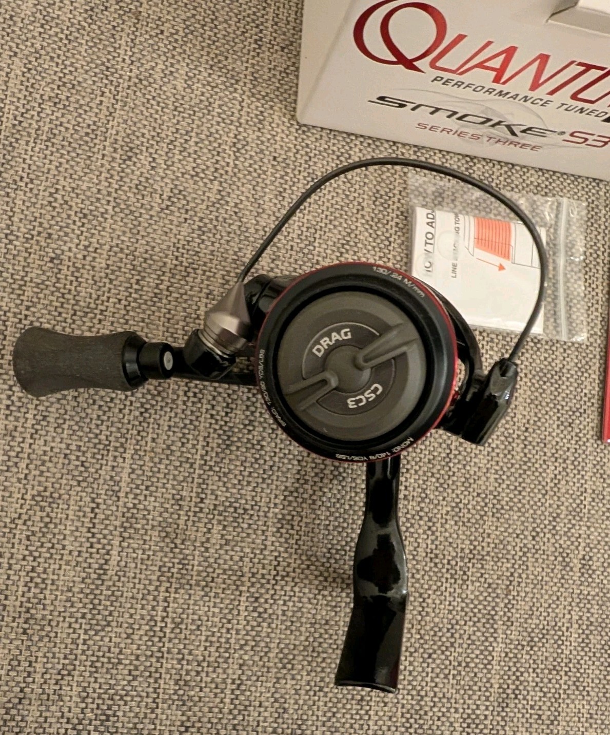 Brand New Quantum PT Smoke S3 15XPT Spinning Reel