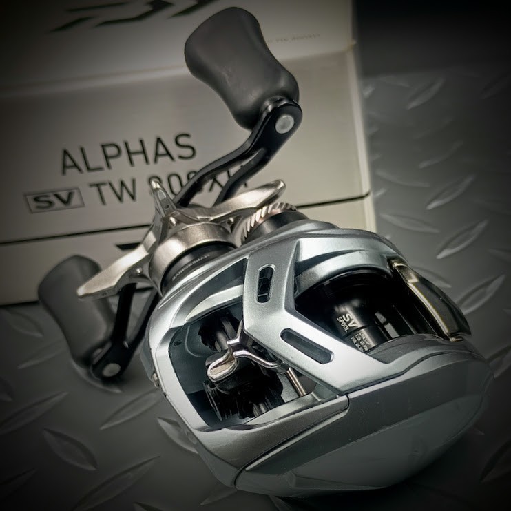 DAIWA【21 ALPHAS SV TW 800XH】R-H 8.1:1 Gear Ratio Used Baitcast Reel „Ex++“ W/Box