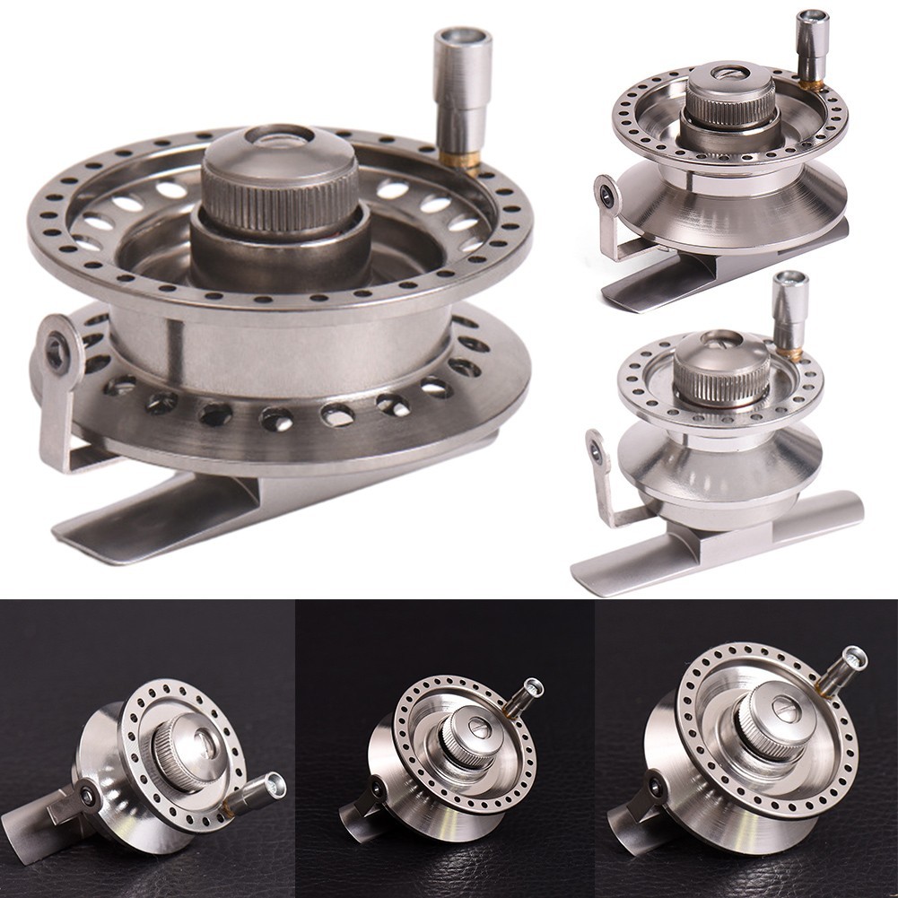 Advanced All Metal Ice Fishing Reel Right Hand Fishing Reel Guide Ring