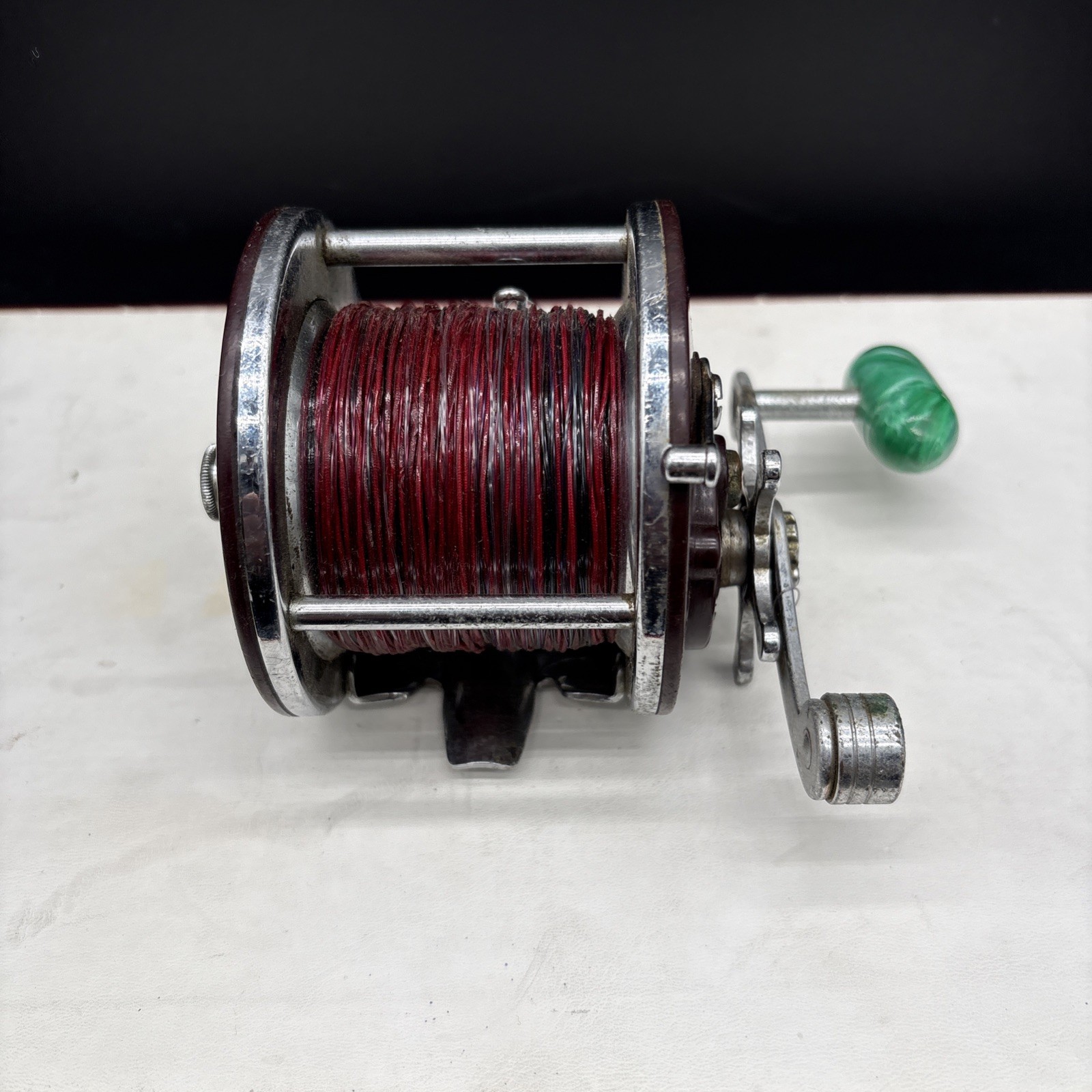 Vintage Penn Peer No. 309 Level Wind RH Deep Sea Salt Water Troll Reel USA NICE!