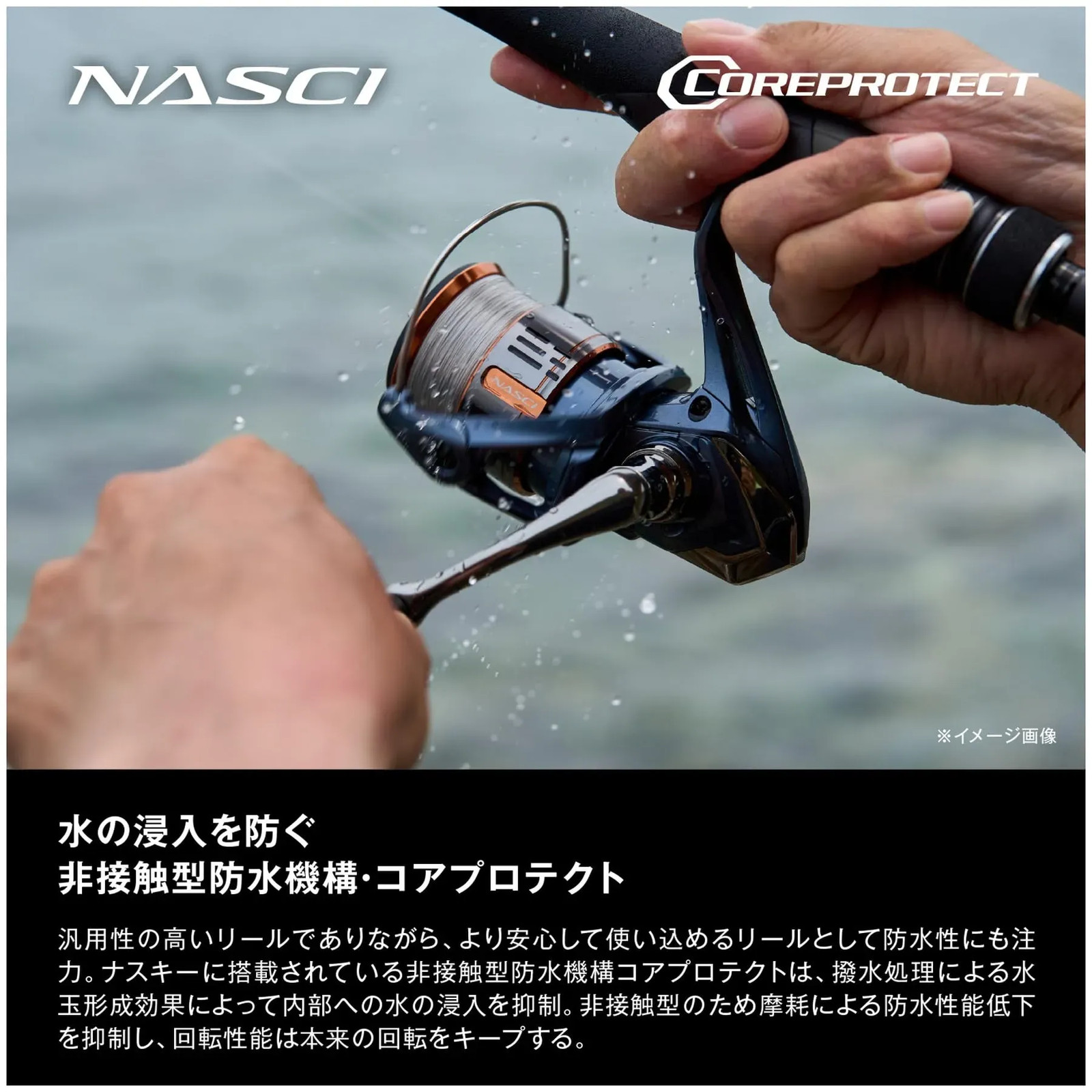 Japan NEW Shimano Spinning Reel 26 Nasci C2000S Gearing 5 Drag 3 210g 66cm/1Turn