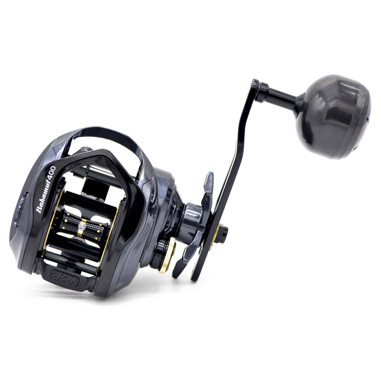 CAMEKOON Bahamut 400 Baitcaster Reel 35 LB Carbon Drag Saltwater Casting Fishing