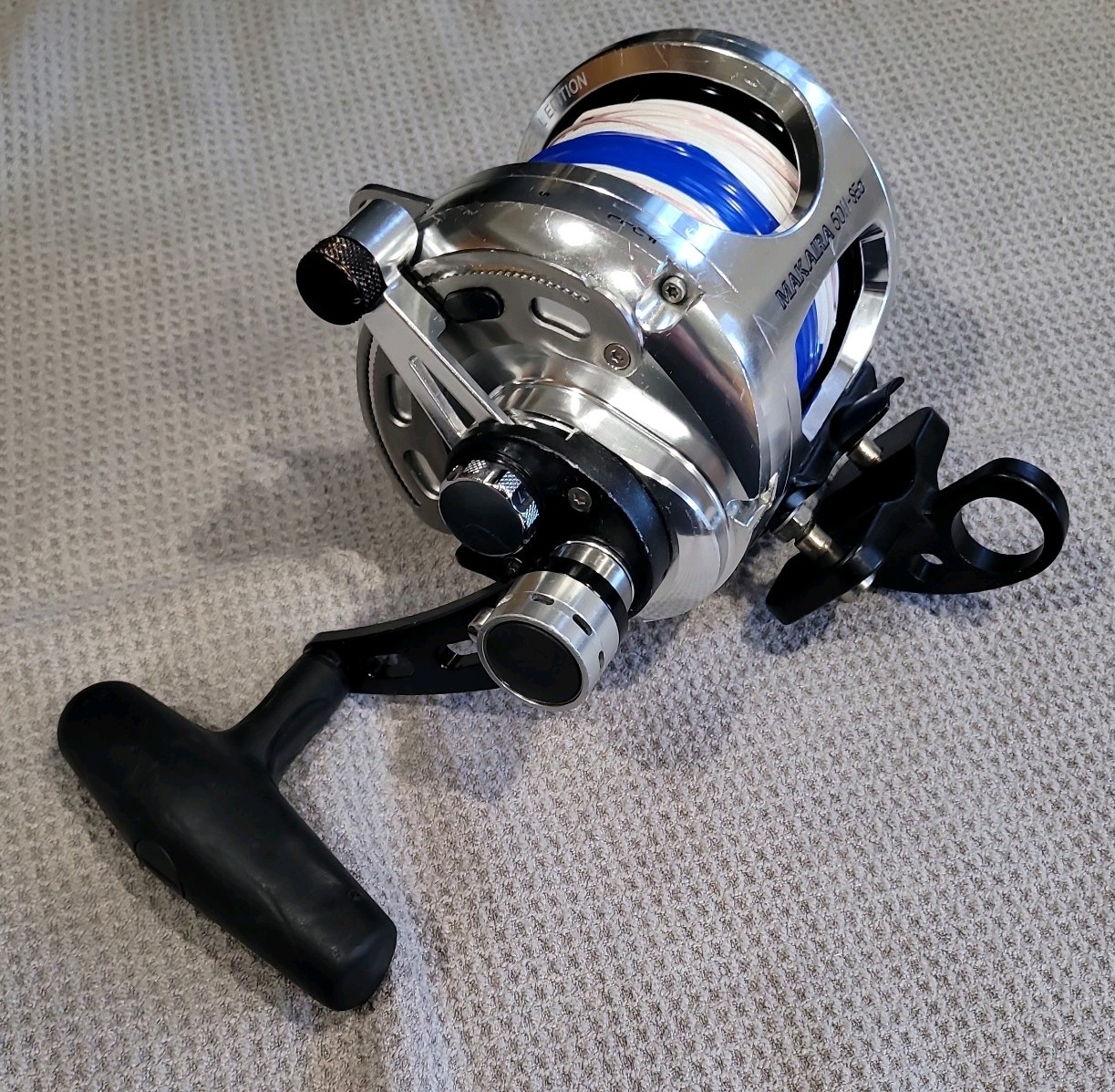 Okuma Makaira 50ll-SEa 2-Speed Reel Made In Taiwan