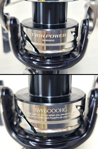 SHIMANO 21 TWIN POWER SW 6000HG Spinning Reel
