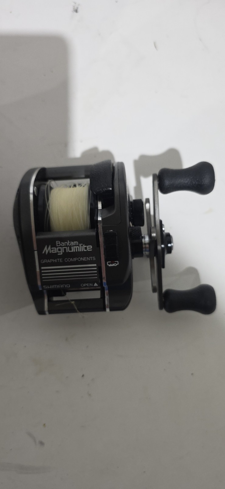 Shimano Bantam Magnumlite BG-X 1551SG XHS Reel w/ Original Box Manual, Excellent