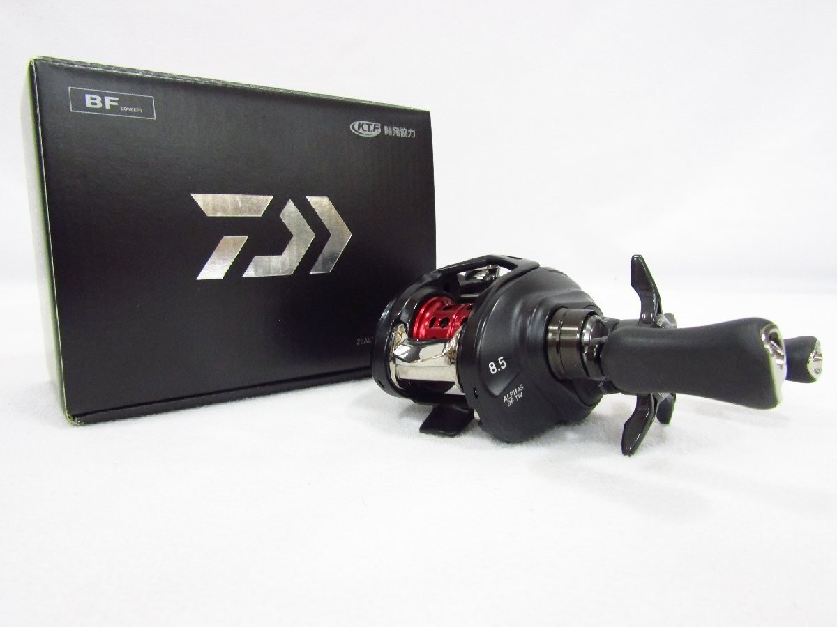Daiwa Alphas BF TW 8.5R Baitcasting Reel for Bass & Trout, Used, Japan